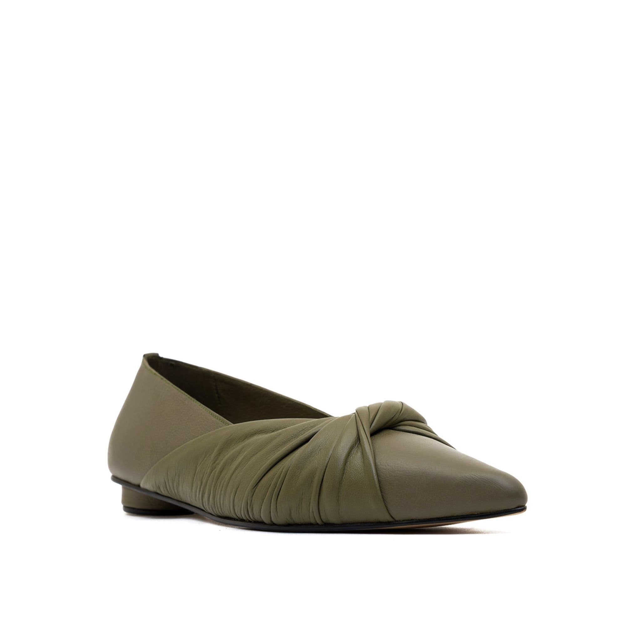Paula Flats, Alternate, color, Olive