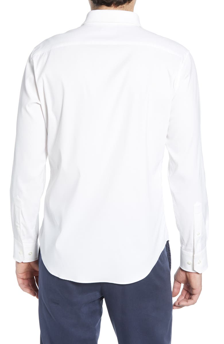 Bonobos Solid Button-Up Performance Shirt, Alternate, color, 