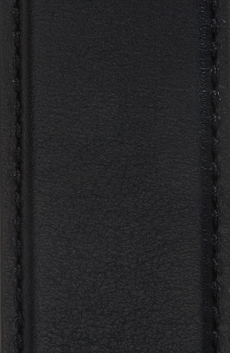 AMIRI Core Logo Buckle Leather Belt, Alternate, color,