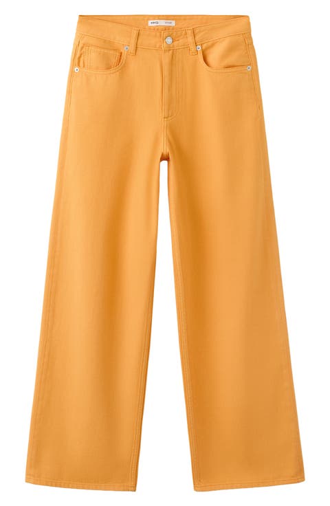 Low Rise Straight Leg Jeans