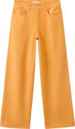 MANGO Low Rise Straight Leg Jeans