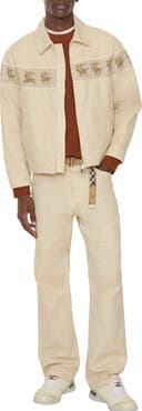 Burberry Cotton Canvas Workwear Trousers