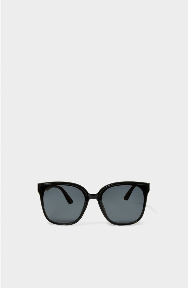 Katie Loxton Savannah Sunglasses, Main, color, Black