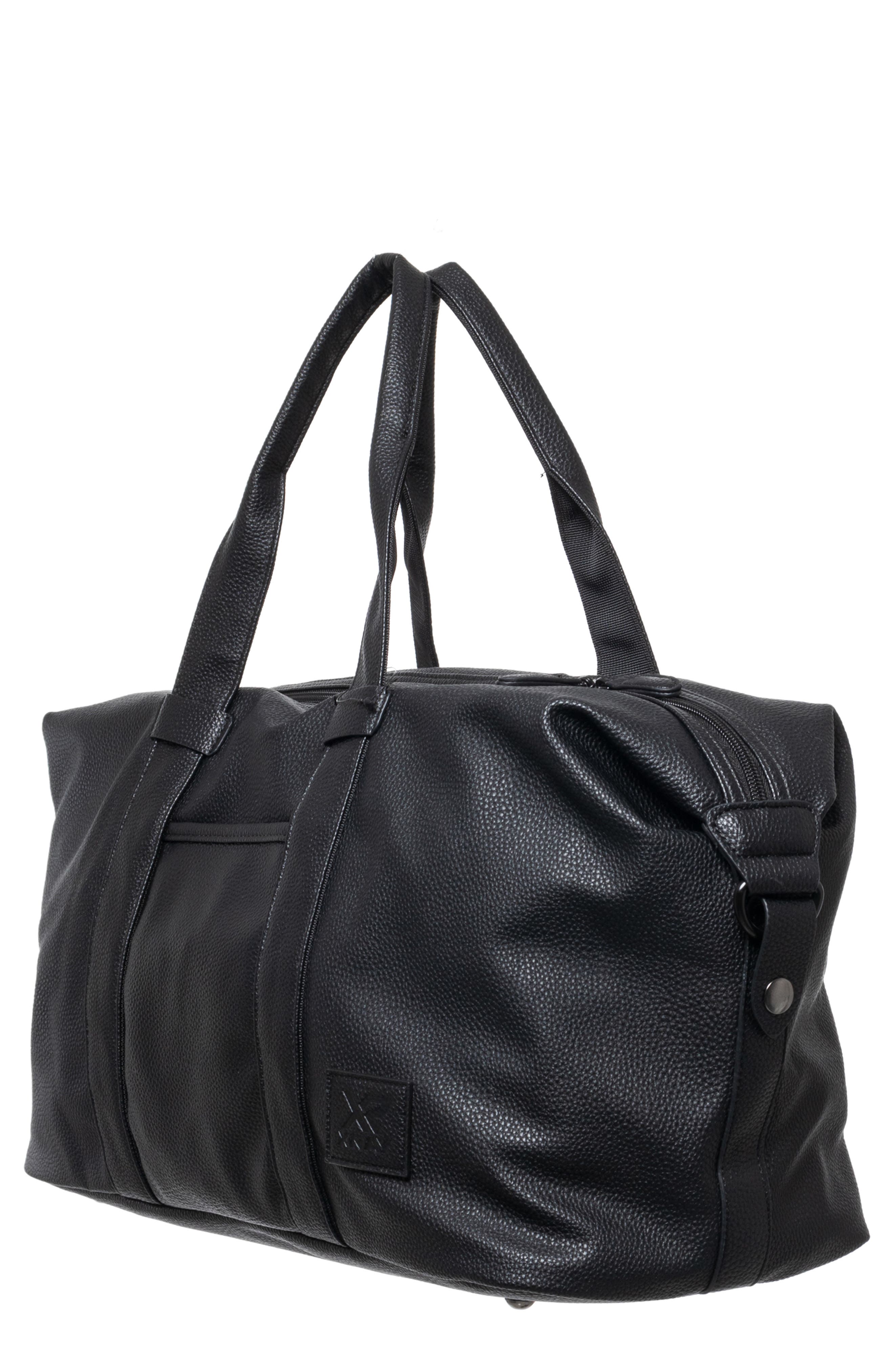 XRAY Pebbled Faux Leather Travel Duffle Bag, Main, color, 