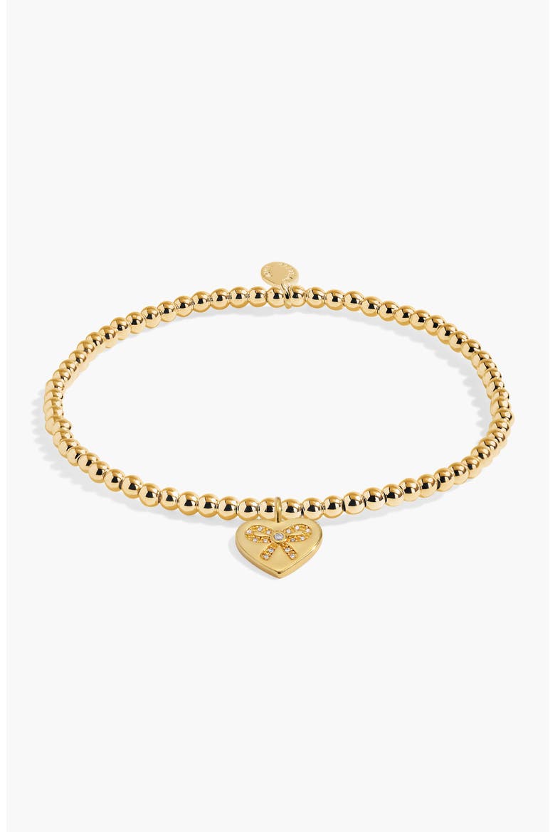 A Little 'To My Bestie On Your Birthday' Bracelet, Alternate, color, Gold Plated