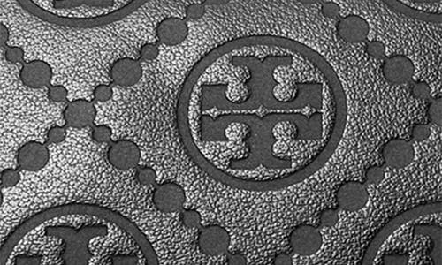 Tory Burch Mini T Monogram Leather Barrel Bag