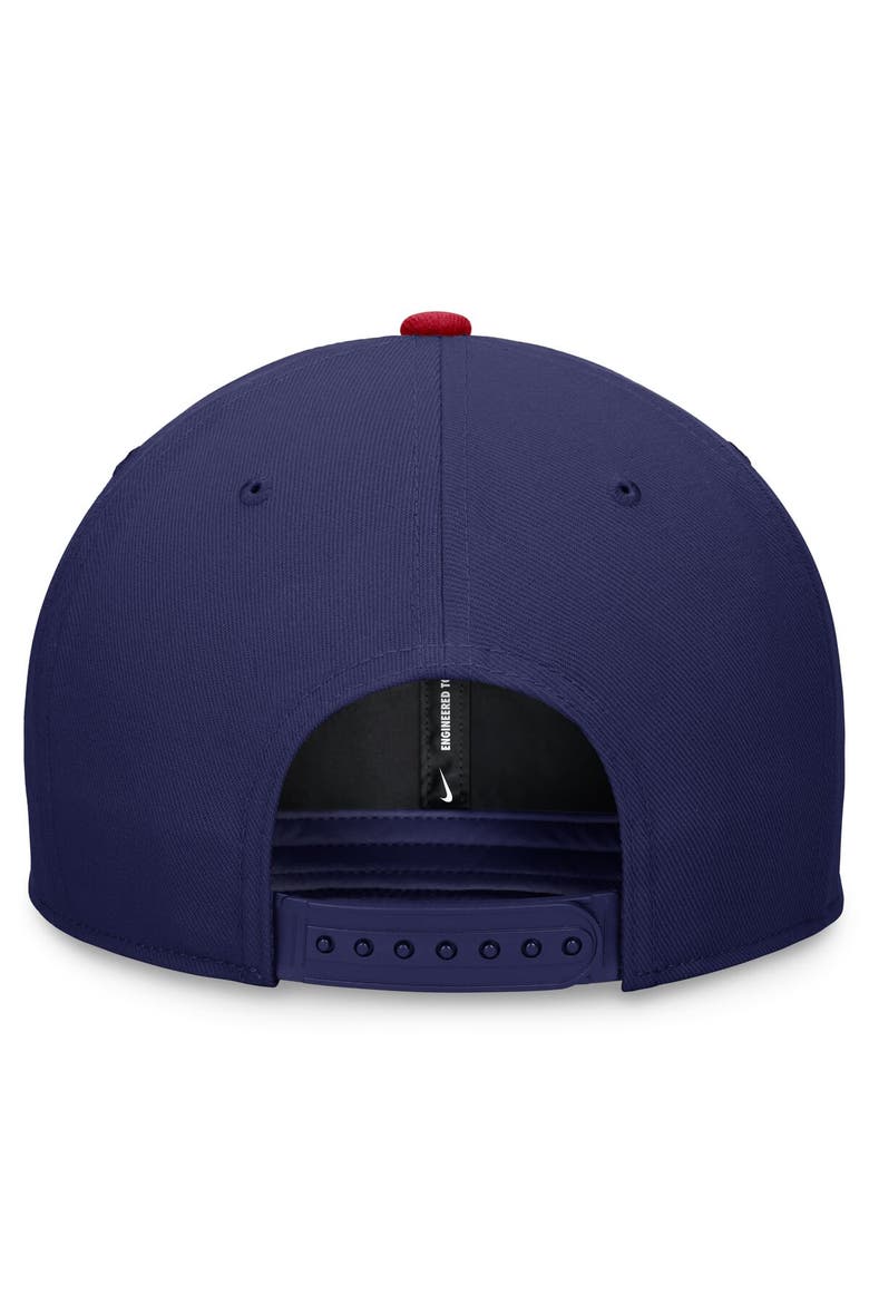 Men's Nike Royal/Red Chicago Cubs Evergreen Two-Tone Snapback Hat, Alternate, color, Royal