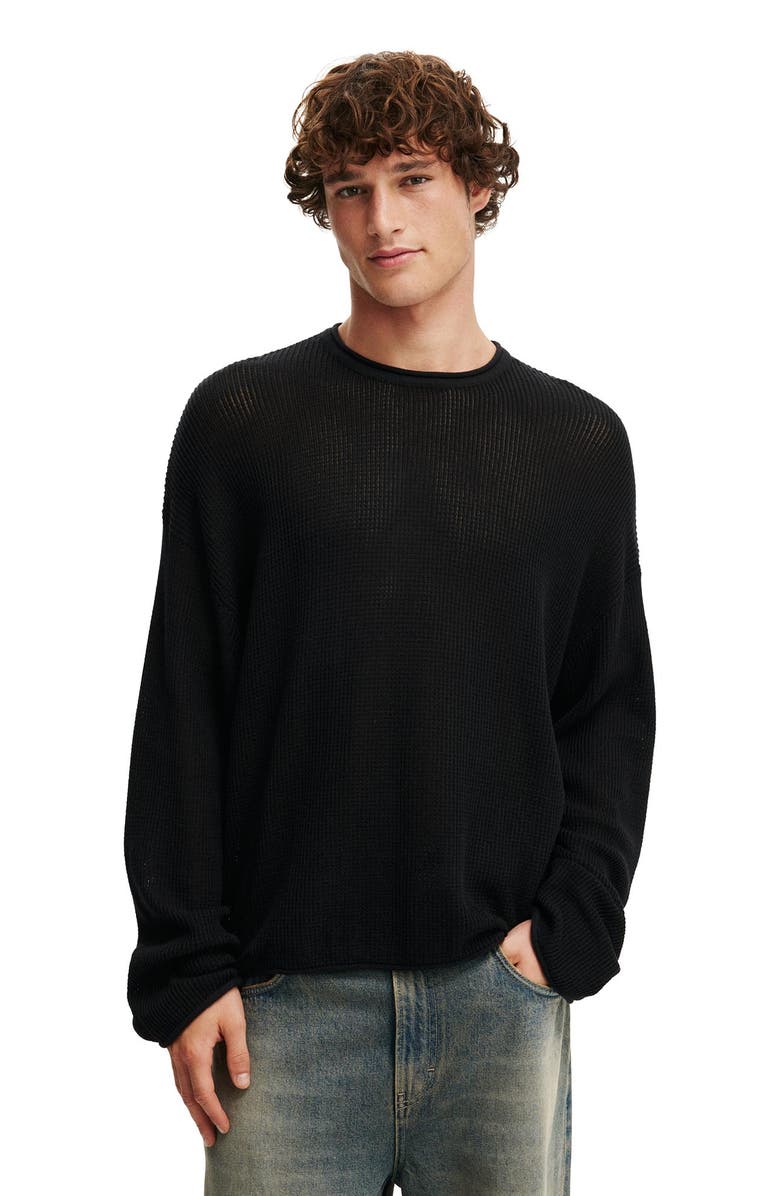 Cotton On Men's Relaxed Summer Knit, Main, color, 