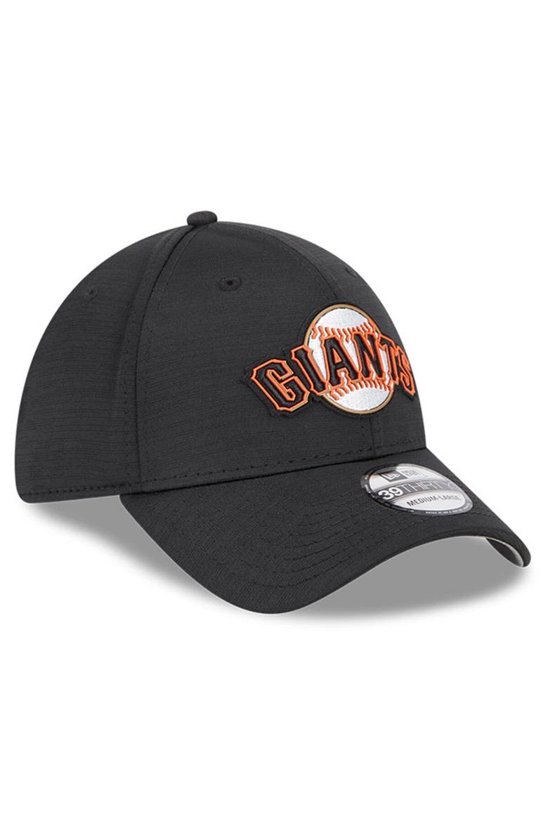 New Era Men's New Era Black San Francisco Giants 2023 Clubhouse 39THIRTY Flex Hat, Alternate, color, Black