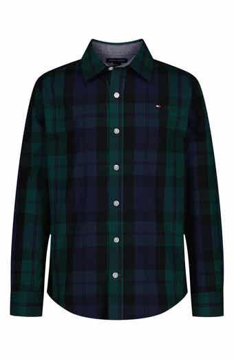 Tommy Hilfiger Blackwatch Plaid Button-Up Shirt