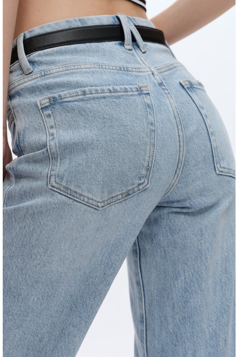 Kala High Waist Wide Leg Jeans, Alternate, color, SPARKLE
