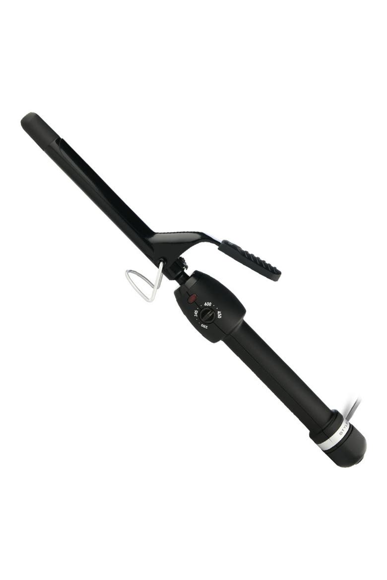 Stay-Temp Black Gold Professional Curling Iron 5/8 Inch, Main, color, BLACK