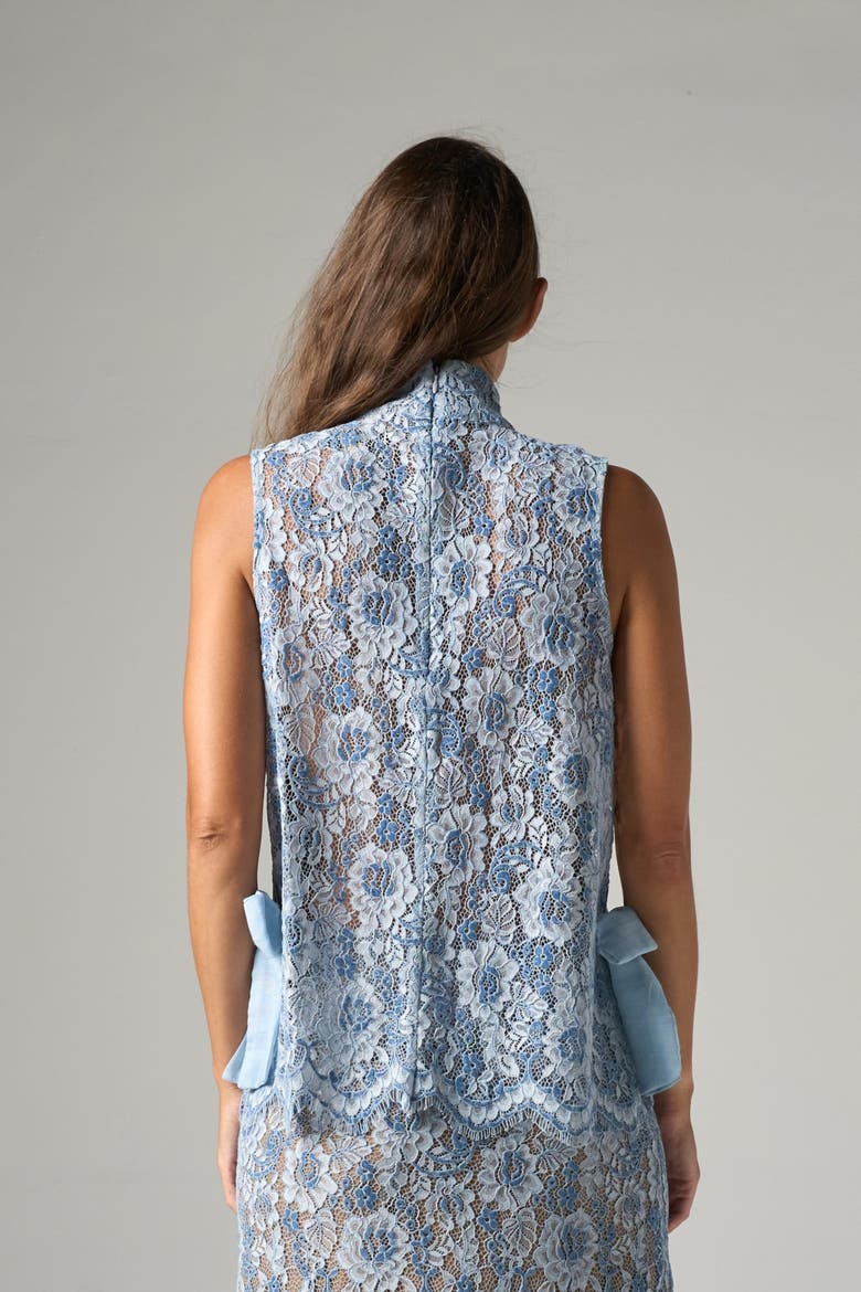 Sylvee Top, Alternate, color, Cornflower