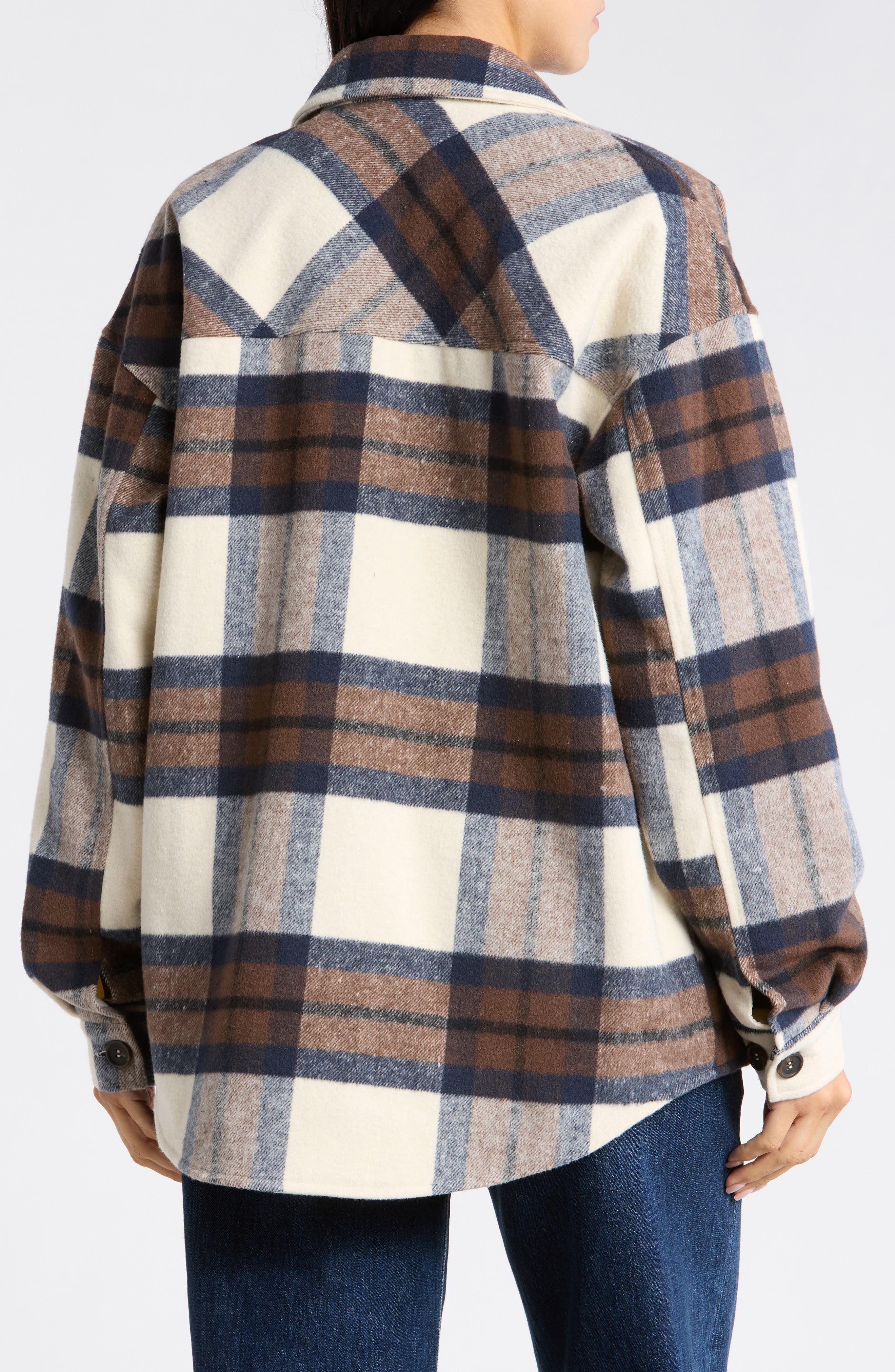 Thread & Supply Plaid Shacket (Women) | Nordstromrack