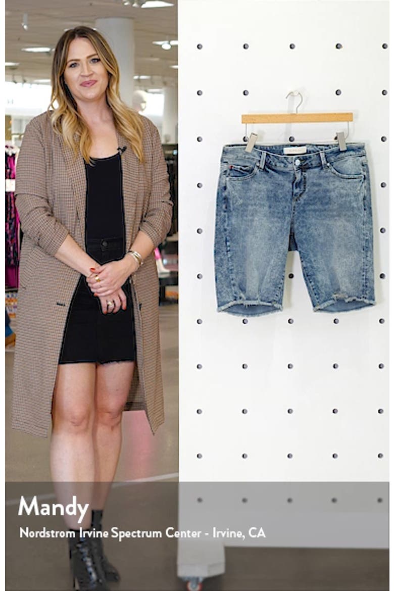 Cutoff Bermuda Shorts video