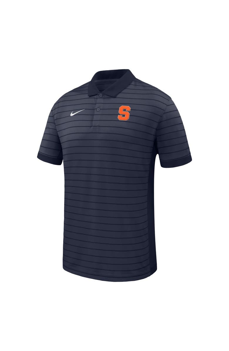 Nike Men's Nike Navy Syracuse Orange 2025 Early Season Coaches Sideline Victory Stripe Performance Polo, Alternate, color, 