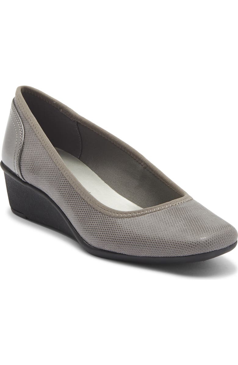 Anne Klein Wisher Pump, Main, color, Pewter Grey Multi