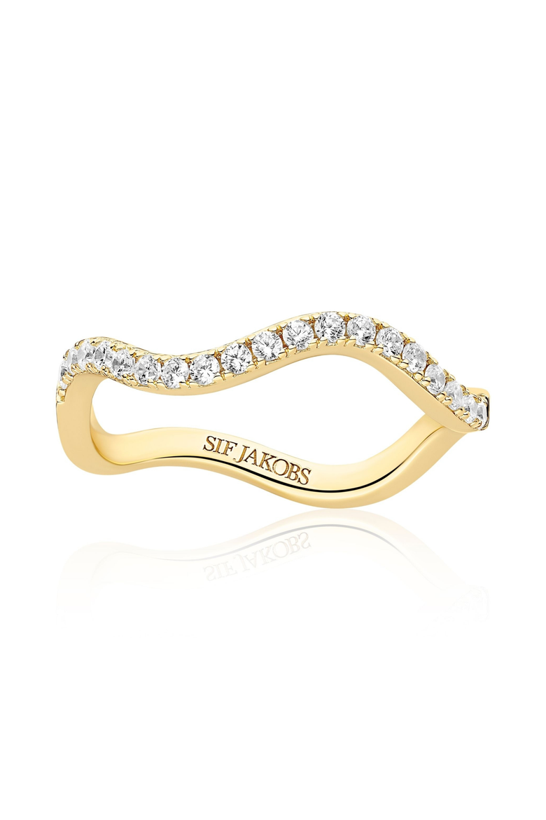 Ring Ellera Waves, Main, color, 18K Gold Plated