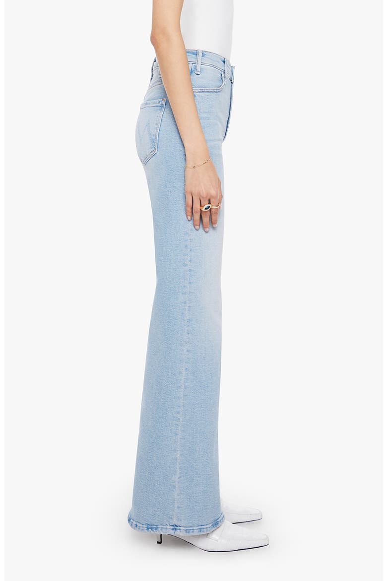 The Hustler Roller Sneak High Waist Wide Leg Jeans, Alternate, color, COMPLETE 360