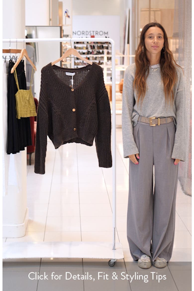 Henderson Chunky Knit Cardigan video
