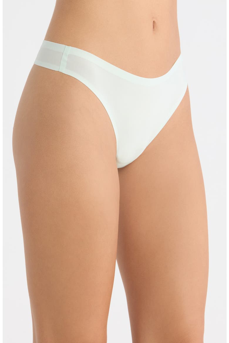Soft Stretch Thong, Alternate, color, CELADON