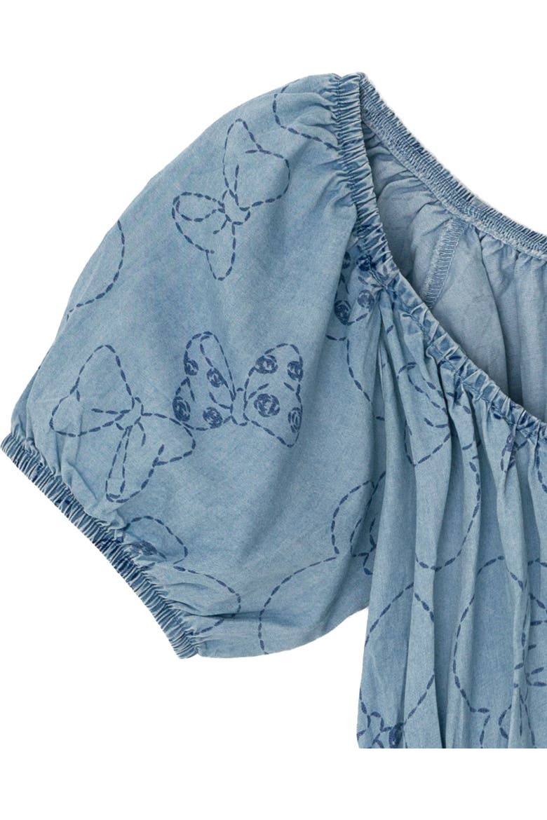 Minnie Mouse Denim Dress, Alternate, color, Minnie Silver Blue
