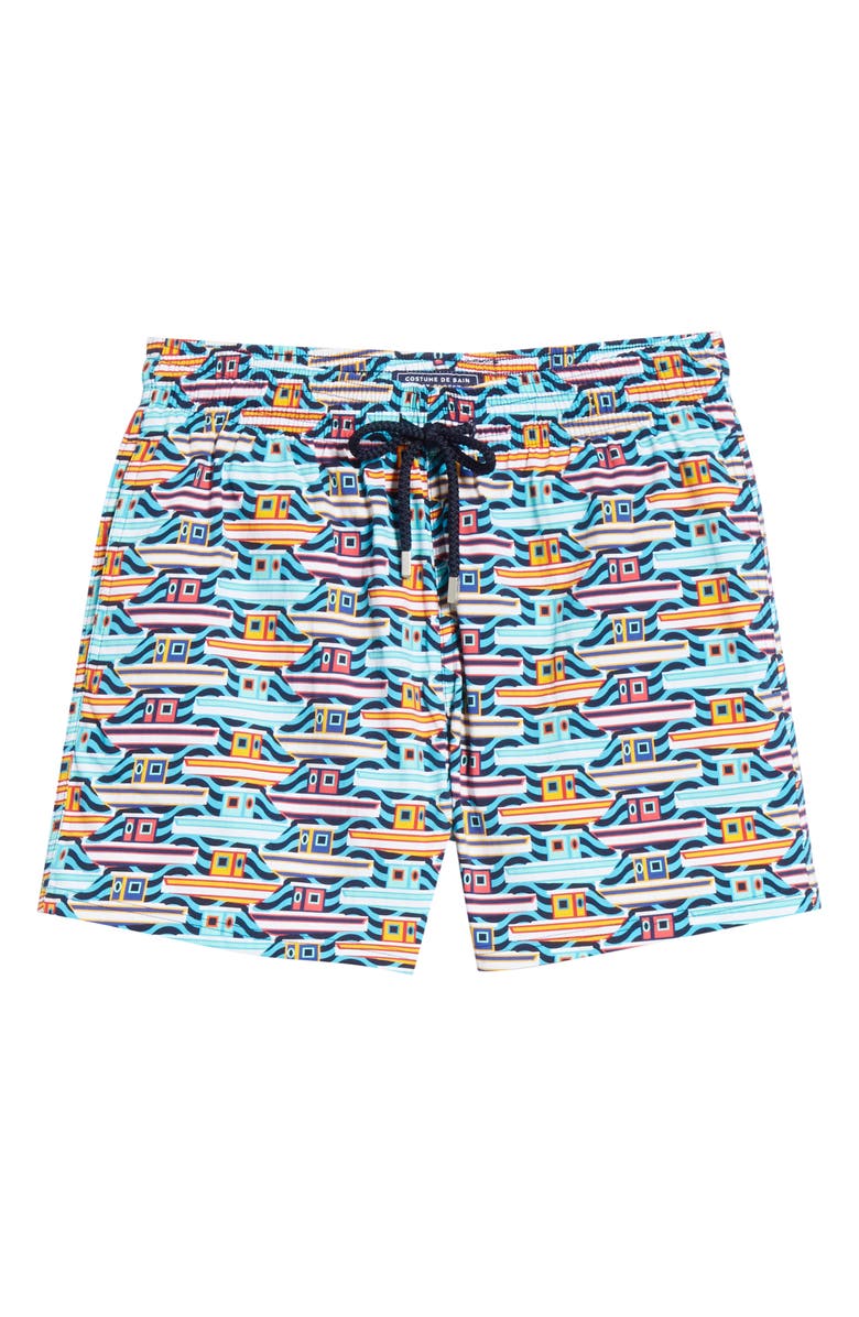 Vilebrequin Mykonos Swim Trunks, Alternate, color, 