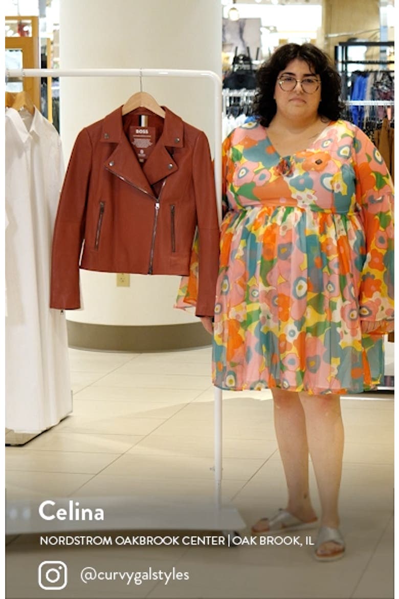 Saleli Lambskin Leather Jacket video