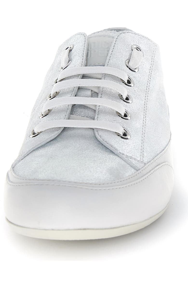 Candice Cooper Twist Sneaker, Alternate, color, White Silver