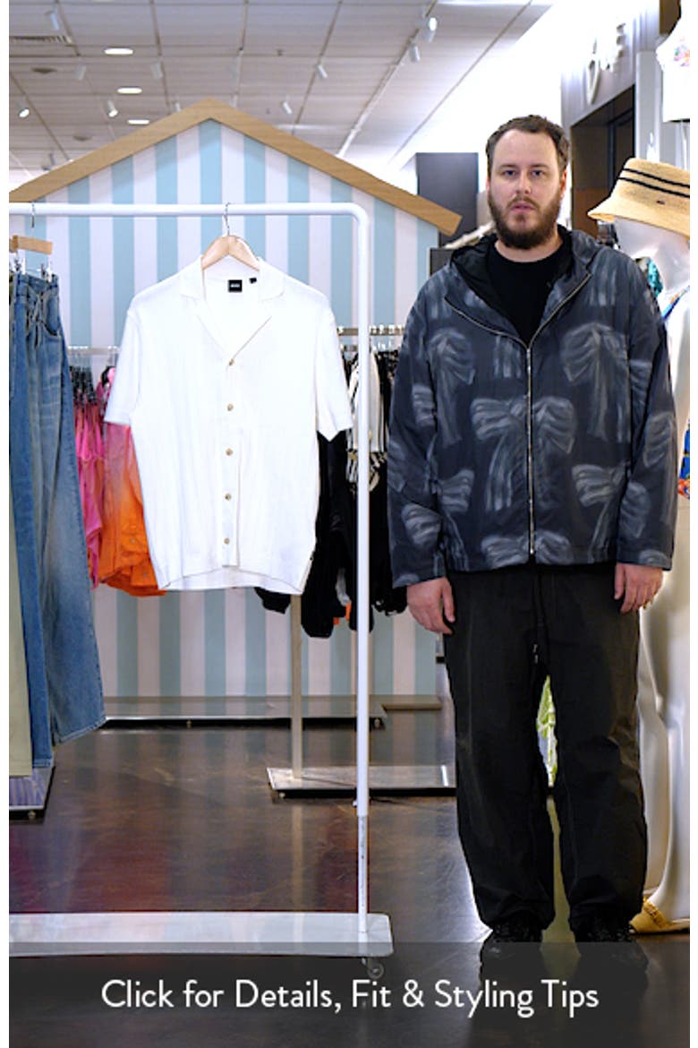 C-Neri Button Front Short Sleeve Shirt video