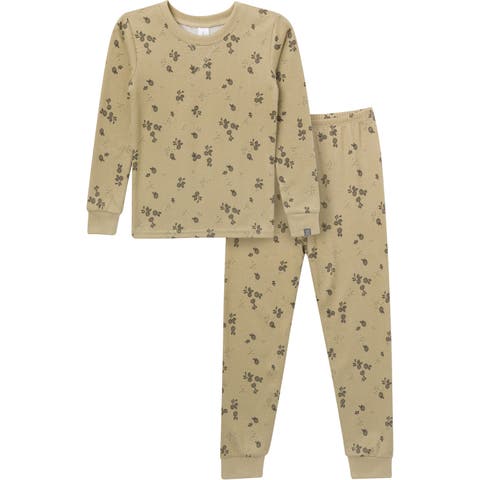 Hacci Sung Fit Footless Pajama Set