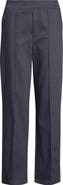 Hue Pintuck Wide Leg Pull-On Pants