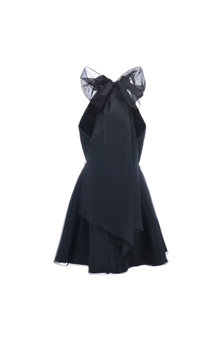Tulleen Tivoli Dress, Alternate, color, Black
