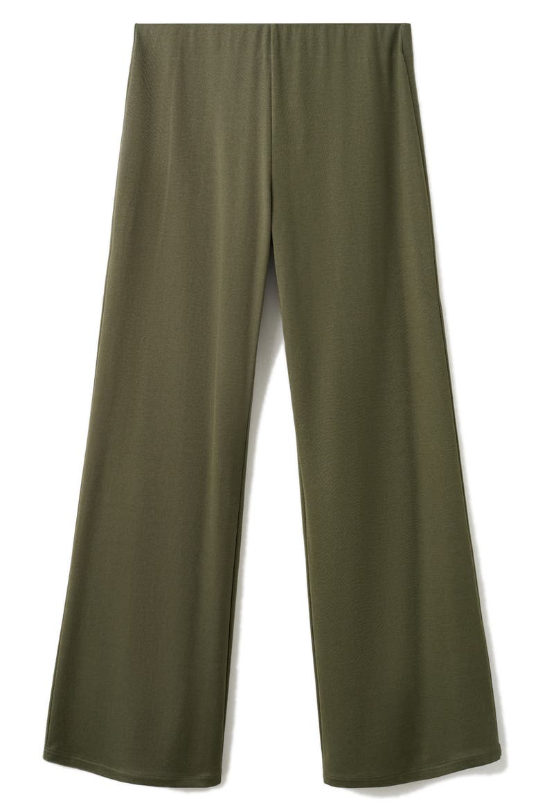 Pull-On Straight Leg Pants, Alternate, color, KHAKI GREEN