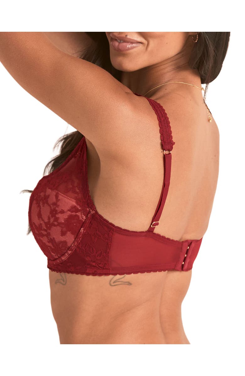 Adore Me Alexiane Push Up Balconette Bra, Alternate, color, 