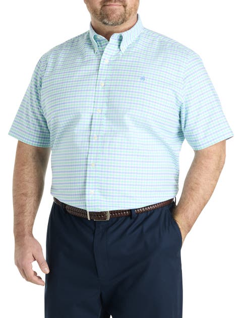 Big & Tall  Non-Iron Gingham Sport Shirt