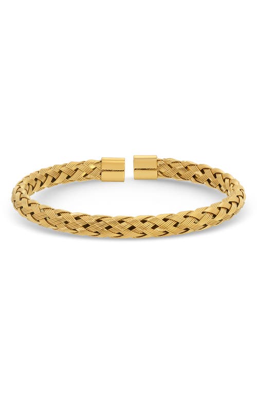 Eye Candy Los Angeles Set Of 3 Mickey Beaded Bracelets In Gold