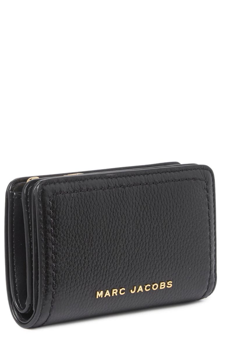 Marc Jacobs Groove SLG Compact Wallet, Alternate, color, Black