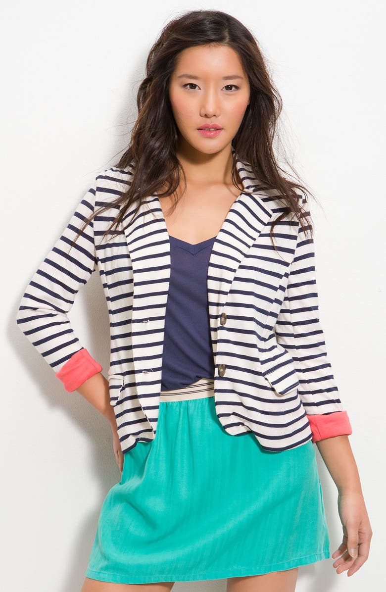 Splendid 'Palm Desert' Stripe Blazer, Main, color, 