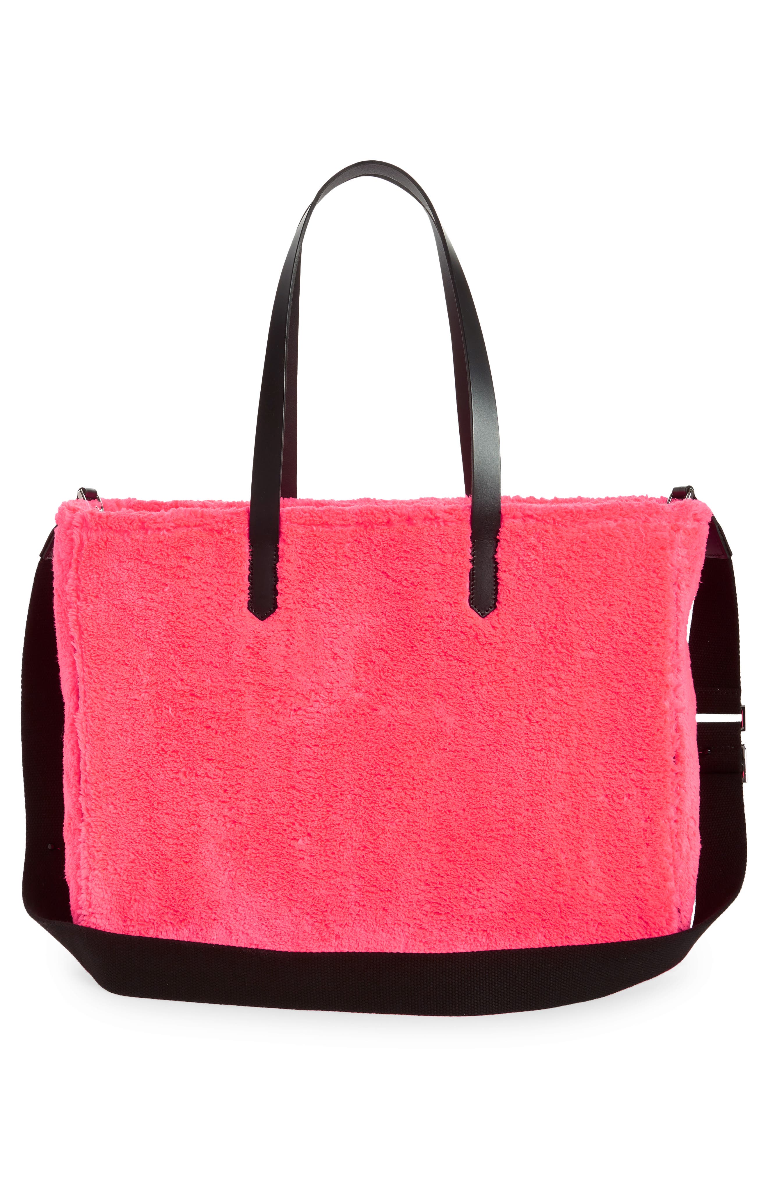 Golden Goose California East/West Fleece Shopper Tote, Alternate, color, 