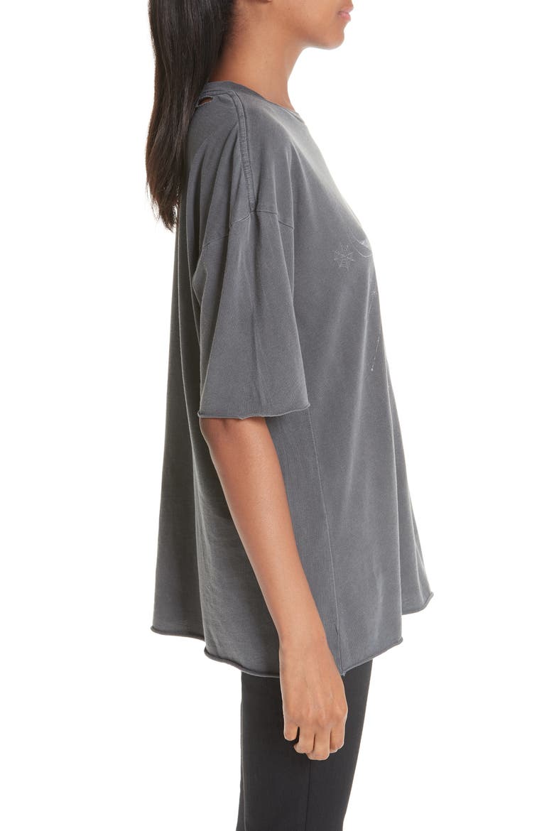 Tombstone Distressed Short Sleeve Tee, Alternate, color, FADED BLACK