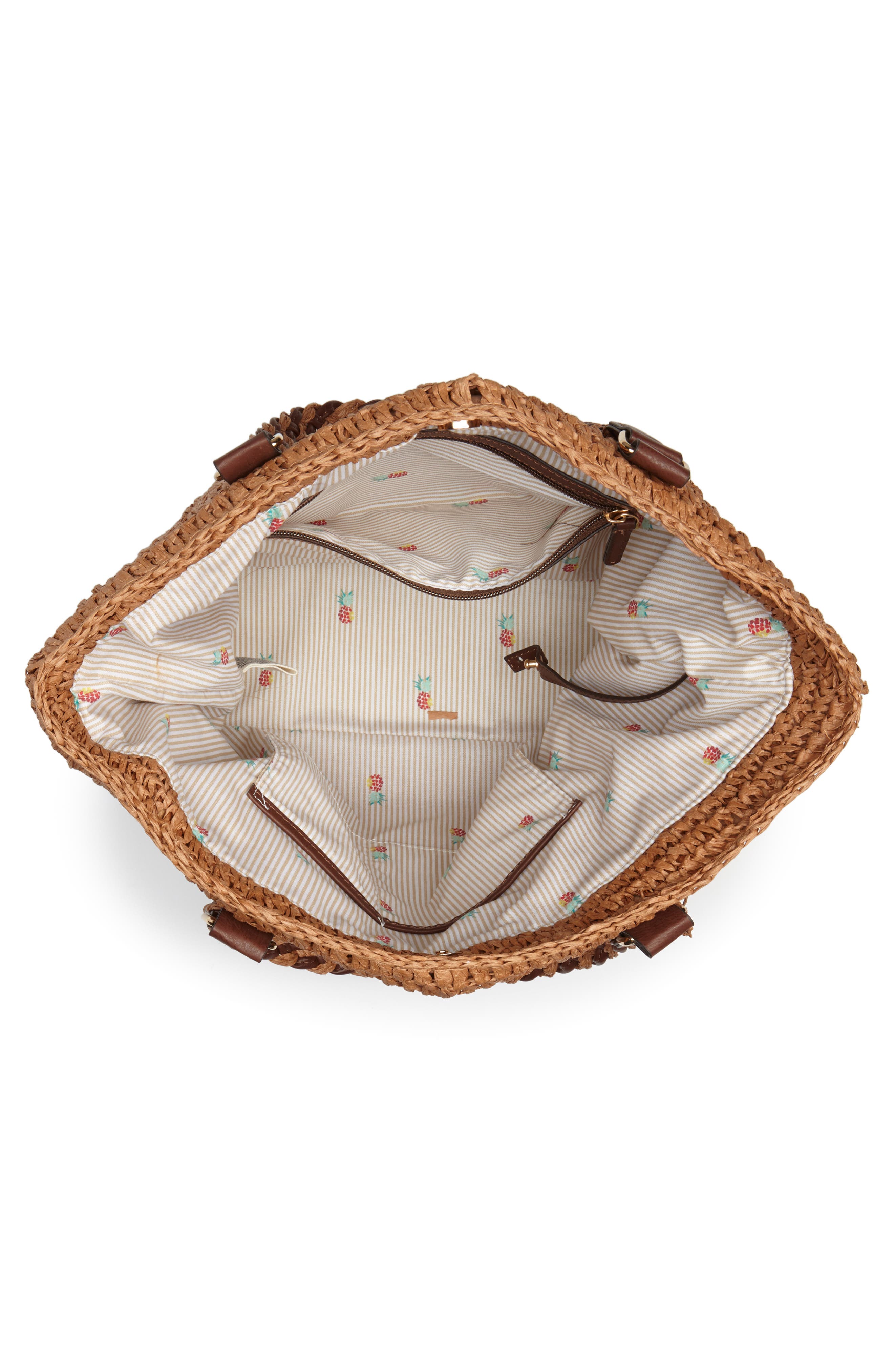 Tommy Bahama Bahama Mama Straw Tote, Alternate, color, 