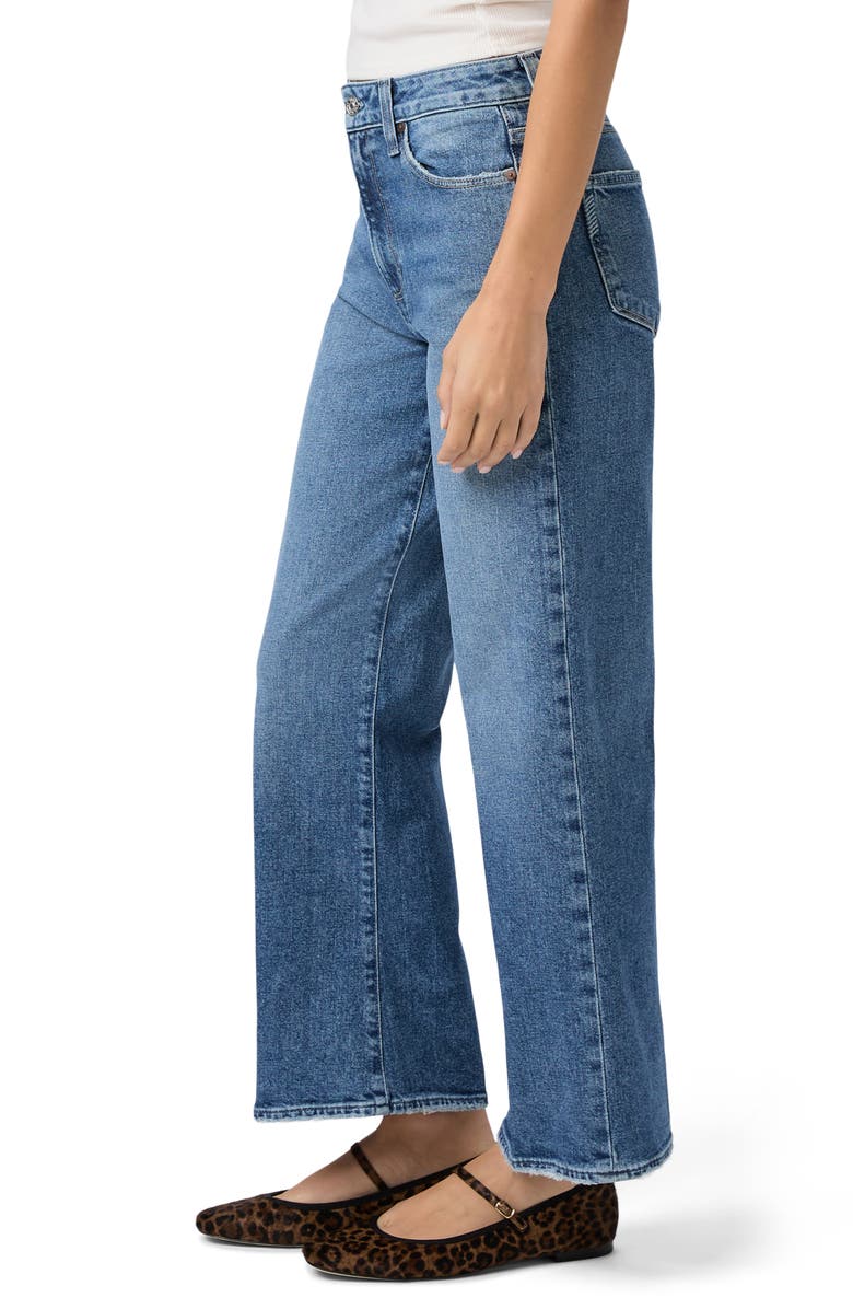 PAIGE Leenah High Waist Ankle Wide Leg Jeans, Alternate, color, Rooftop