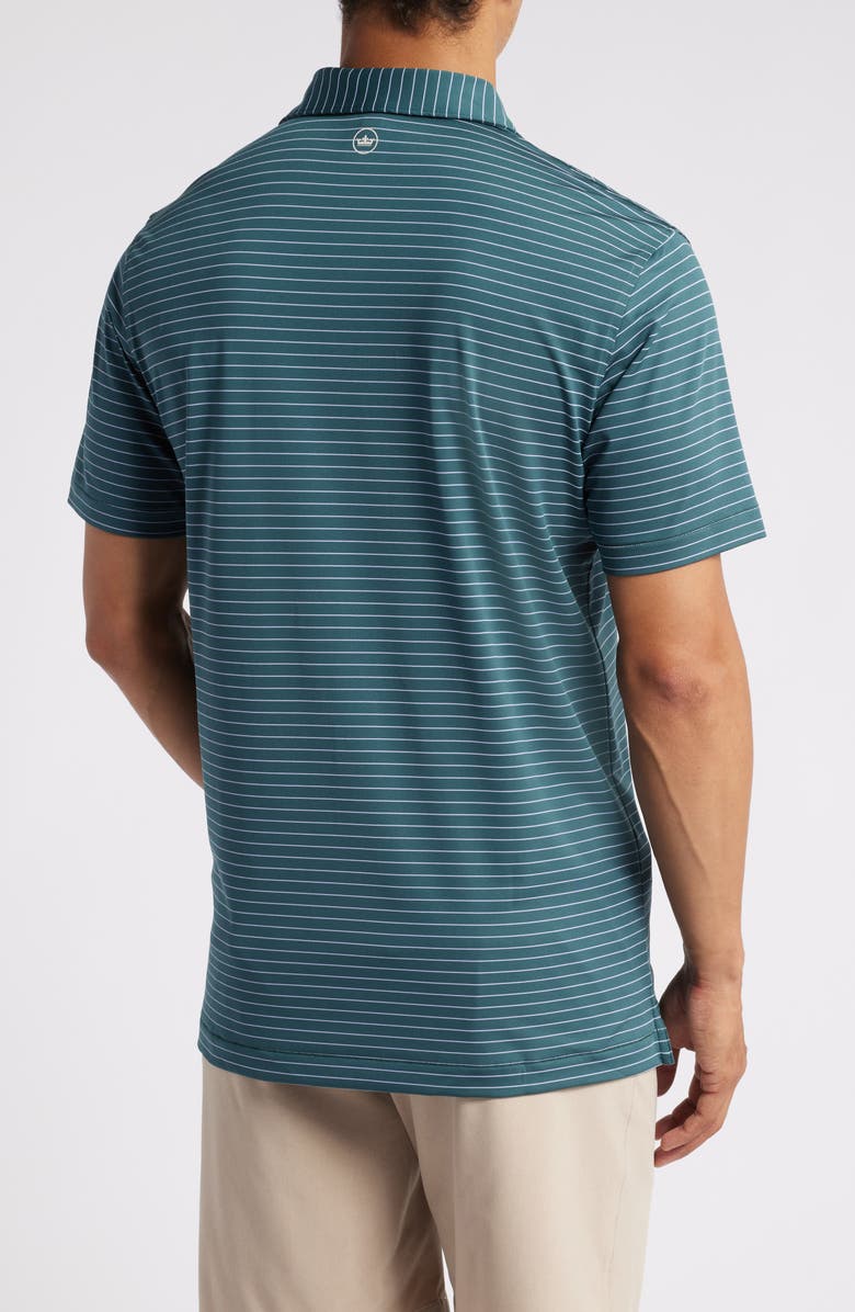 Peter Millar Duet Stripe Performance Jersey Polo, Alternate, color, 