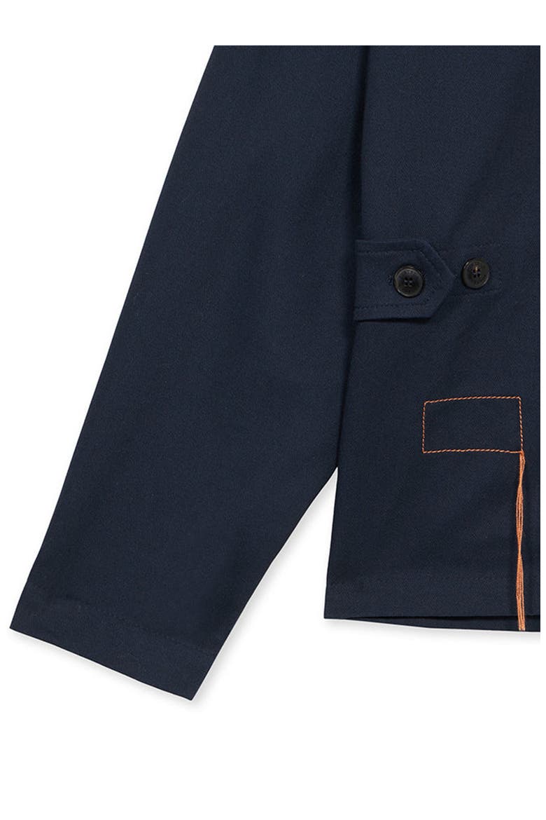 Vintage Baseball Inspired Overshirt, Alternate, color, Blue