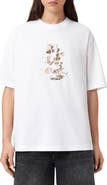 AllSaints Oneness Etta Embroidered Graphic T-Shirt
