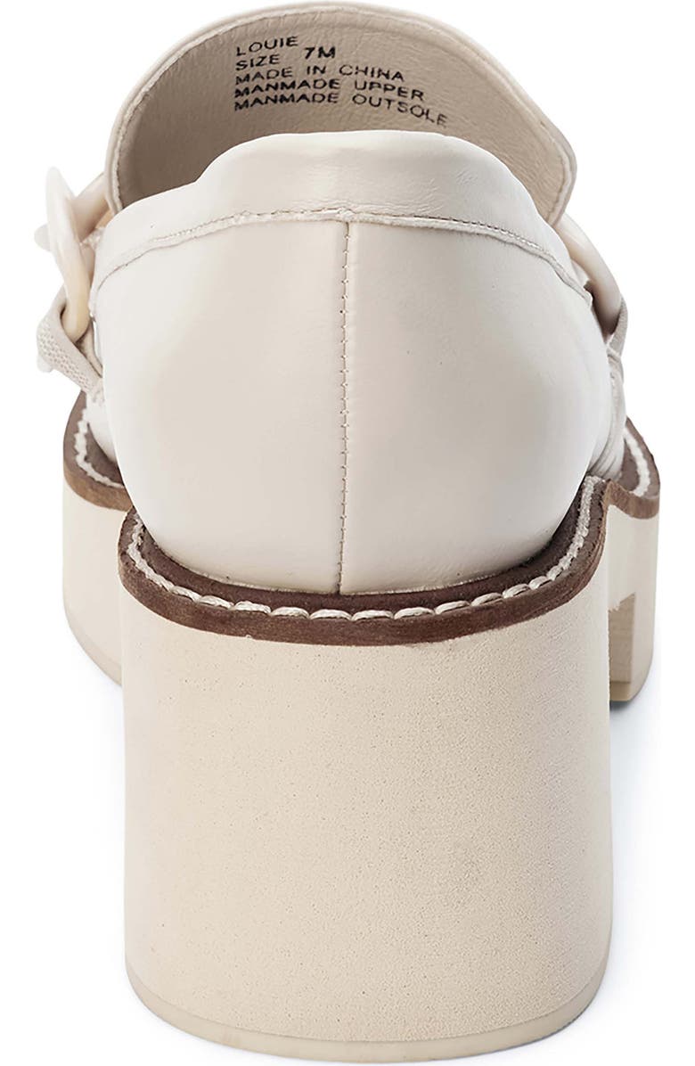 Matisse Louie Chain Platform Loafer, Alternate, color, Bone