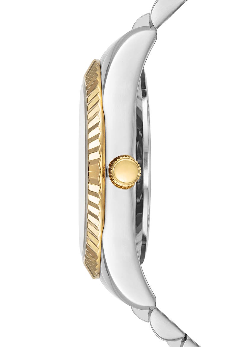 Illuminate Bracelet Watch, 36mm, Alternate, color, BLACK