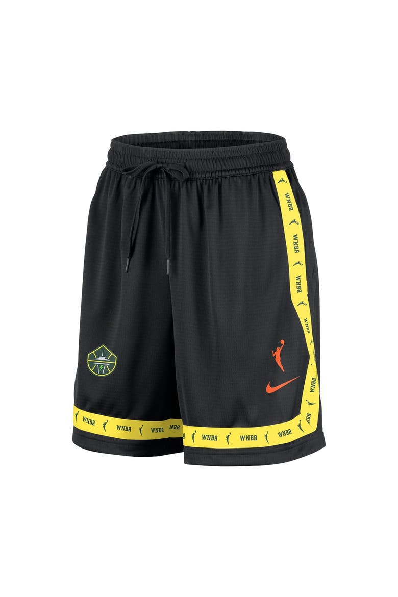 Women's Nike Black Seattle Storm Crossover Practice Shorts, Alternate, color, Black