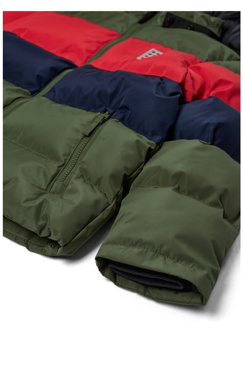Kids' Quilted Jacket, Alternate, color, GREEN